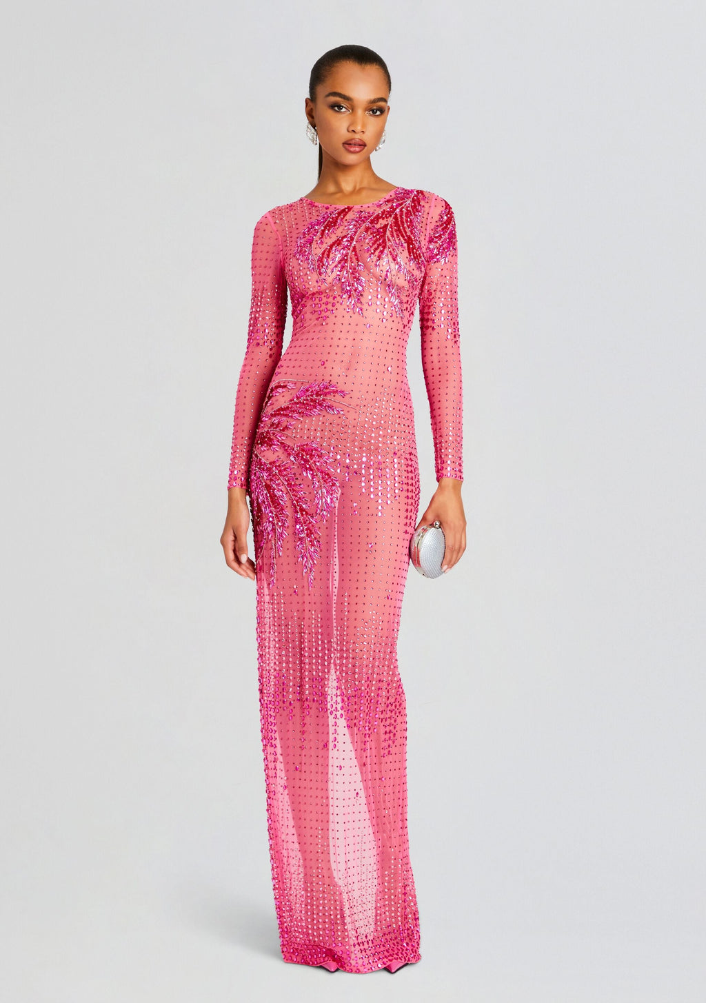 Sammy Dress by retrofête in Ultra Pink, product image 1
