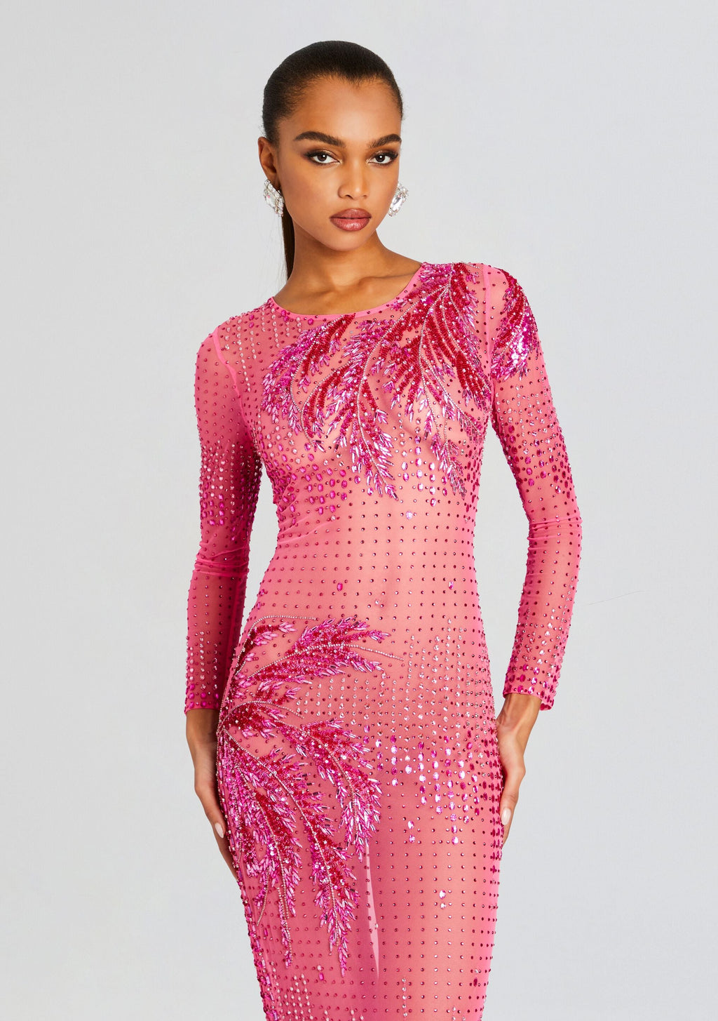 Sammy Dress by retrofête in Ultra Pink, product image 5