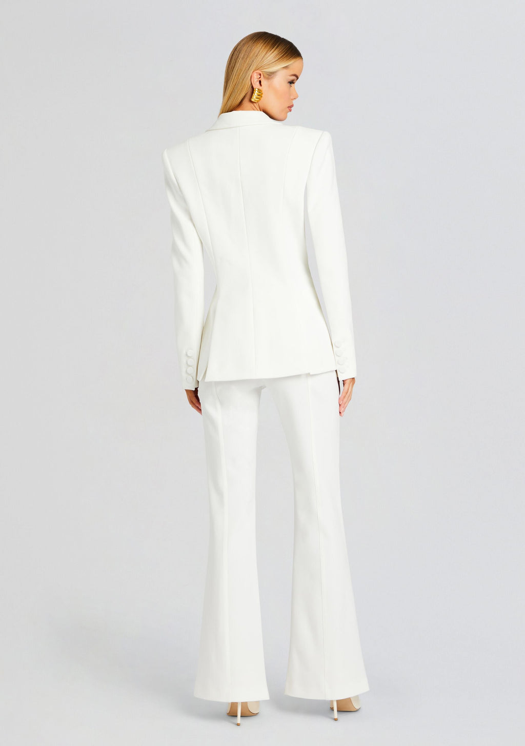 Sloan Structured Blazer by Sans Faff in White, product image 4