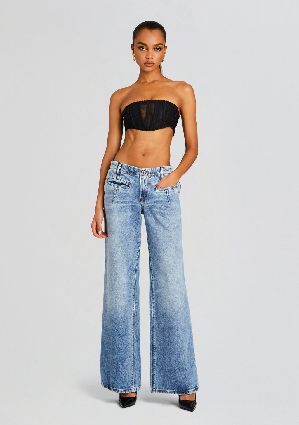 Fhary Top by Charo Ruiz in Black Sham, product image 5