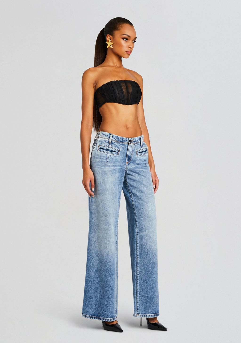 Fhary Top by Charo Ruiz in Black Sham, product image 3