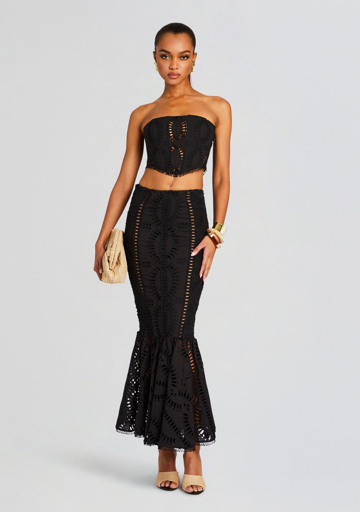 Sting Bustier by Charo Ruiz in Black Samoa, product image 2