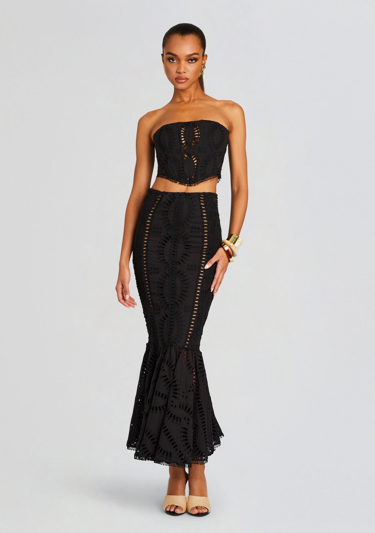 Sting Bustier by Charo Ruiz in Black Samoa, product image 5