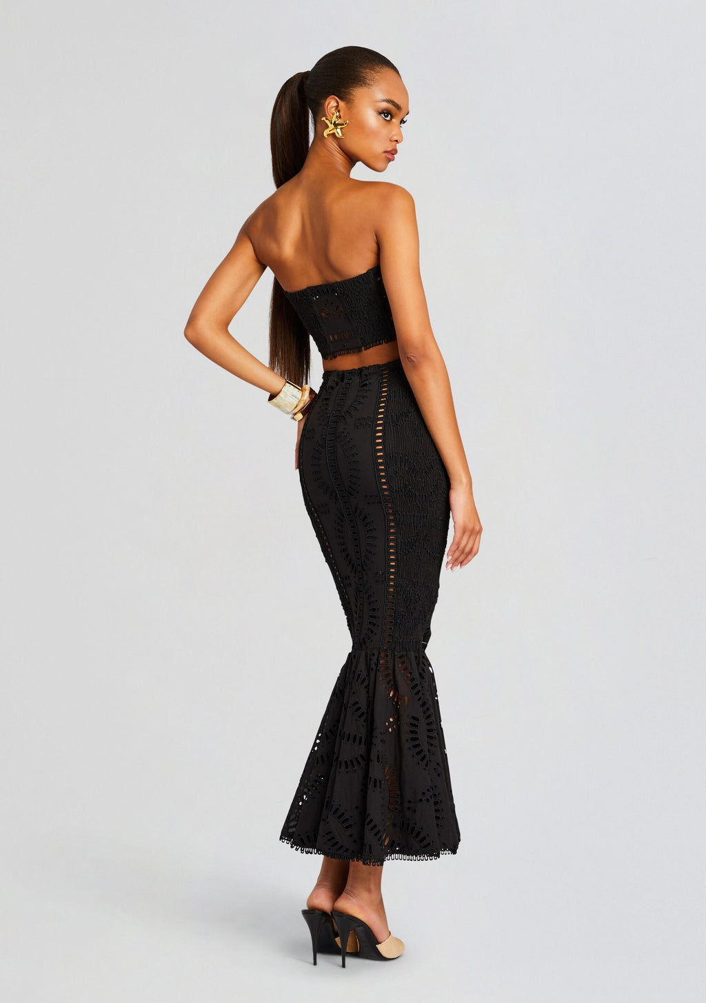 Sting Bustier by Charo Ruiz in Black Samoa, product image 4