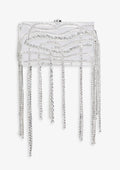 Georgina Crystal Bag by retrofête in Clear/Silver, product image 1