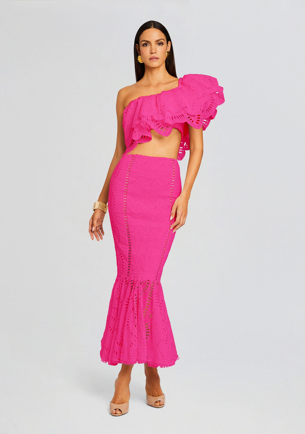 Collyk Top by Charo Ruiz in Hot Pink, product image 2