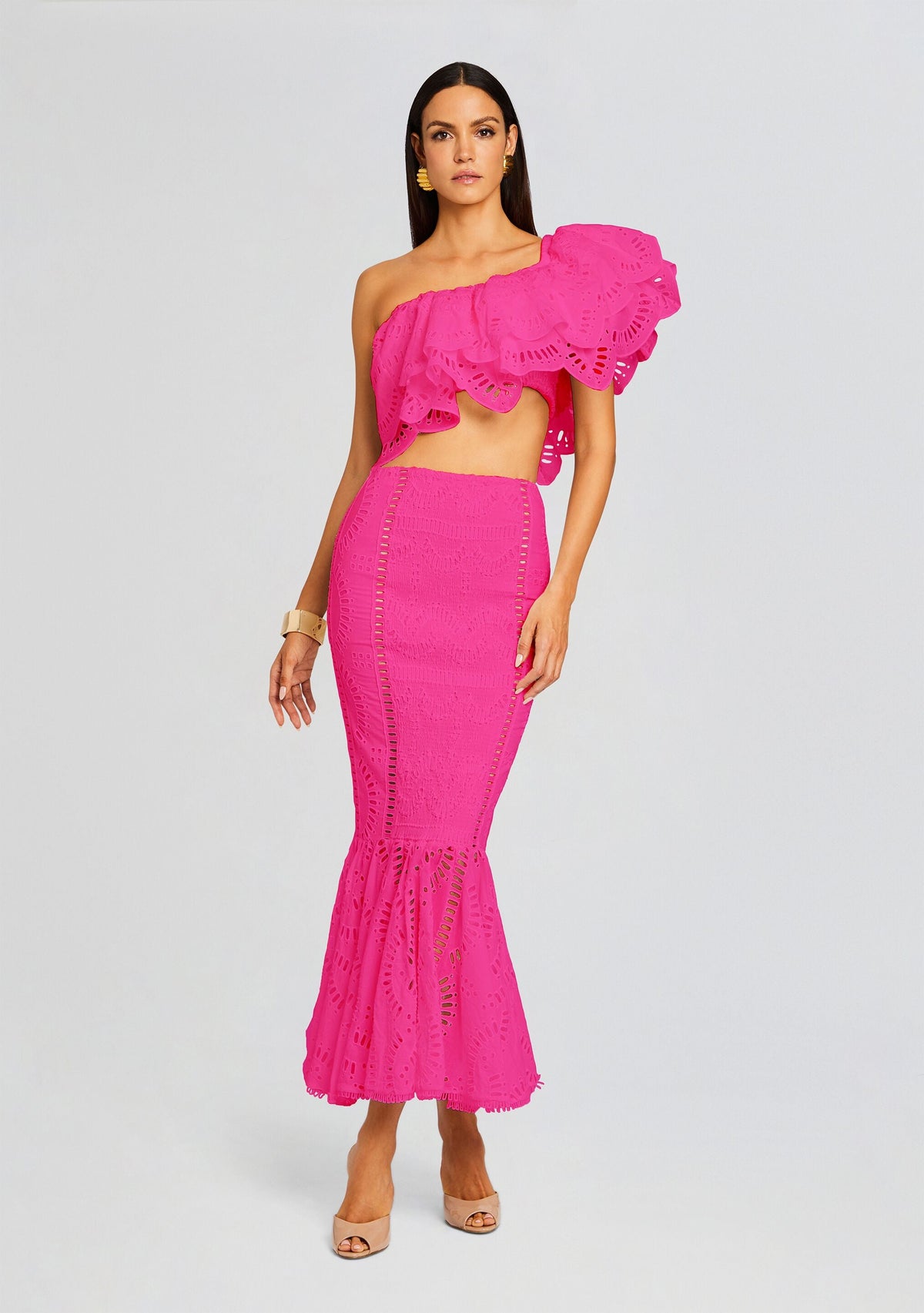 Collyk Top by Charo Ruiz in Hot Pink, product image 2