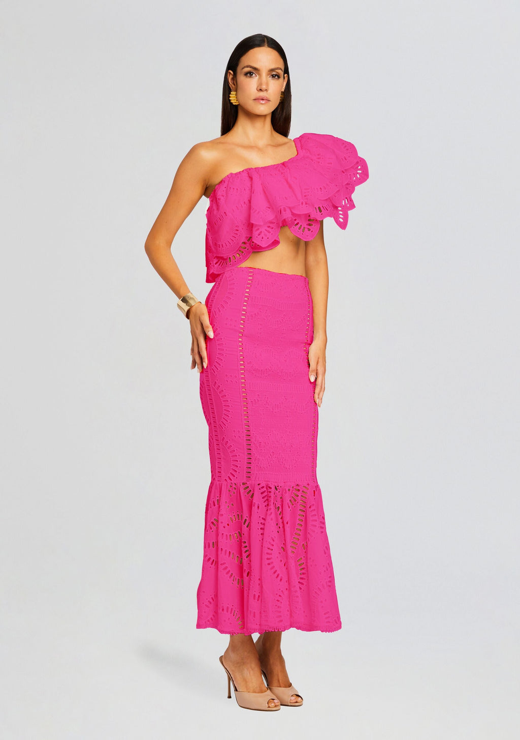 Collyk Top by Charo Ruiz in Hot Pink, product image 3