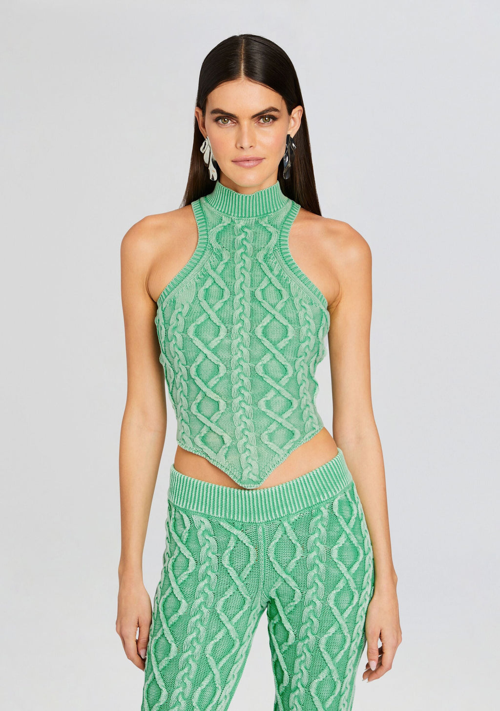 Mollie Top by SEROYA in Pistachio, product image 1