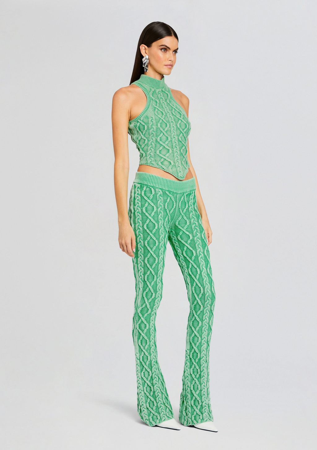 Mollie Top by SEROYA in Pistachio, product image 3