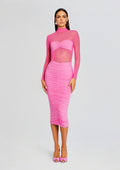 Levina Dress by SEROYA in Malibu Pink, product image 1