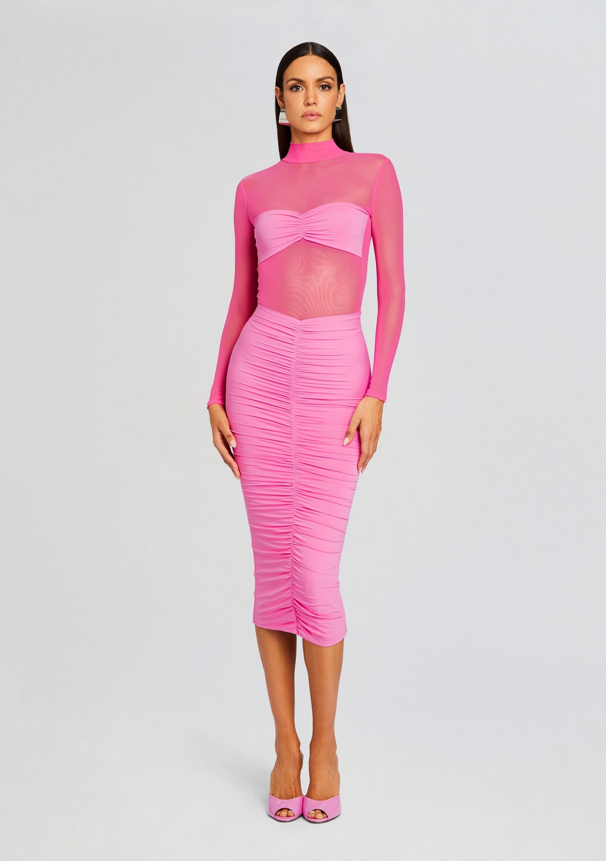 Levina Dress by SEROYA in Malibu Pink, product image 1