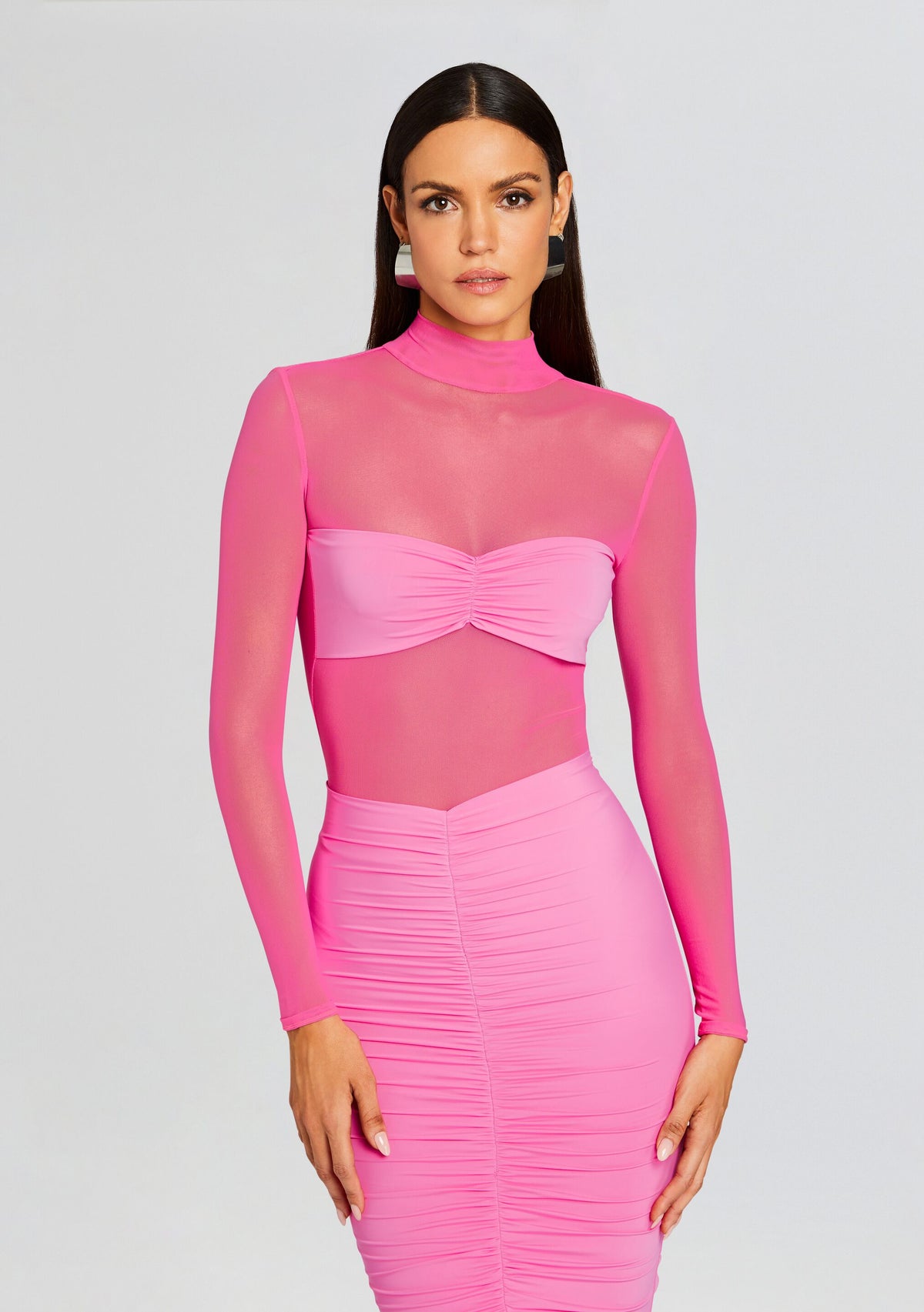 Levina Dress by SEROYA in Malibu Pink, product image 2