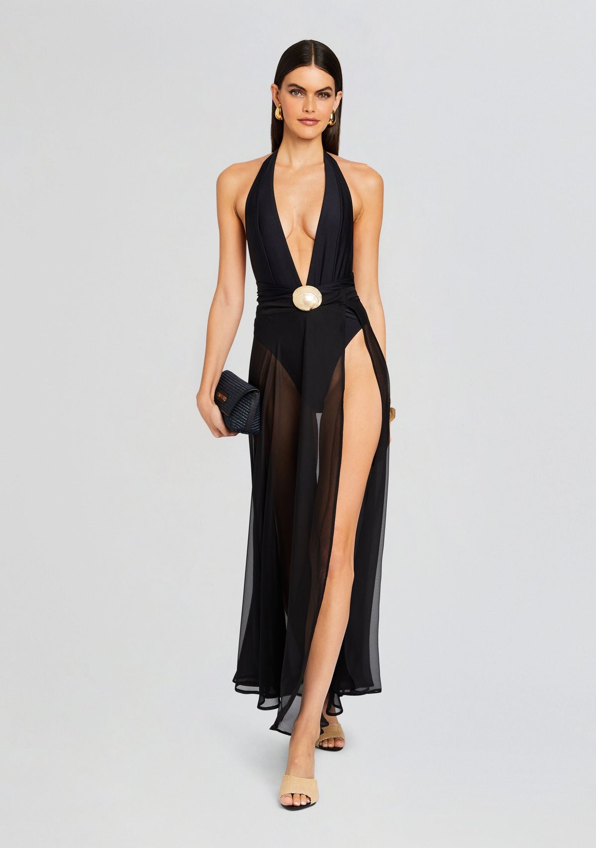 Luisa One Piece by Shani Shemer in Black, product image 2