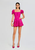 Mexik Short Dress by Charo Ruiz in Hot Pink, product image 1