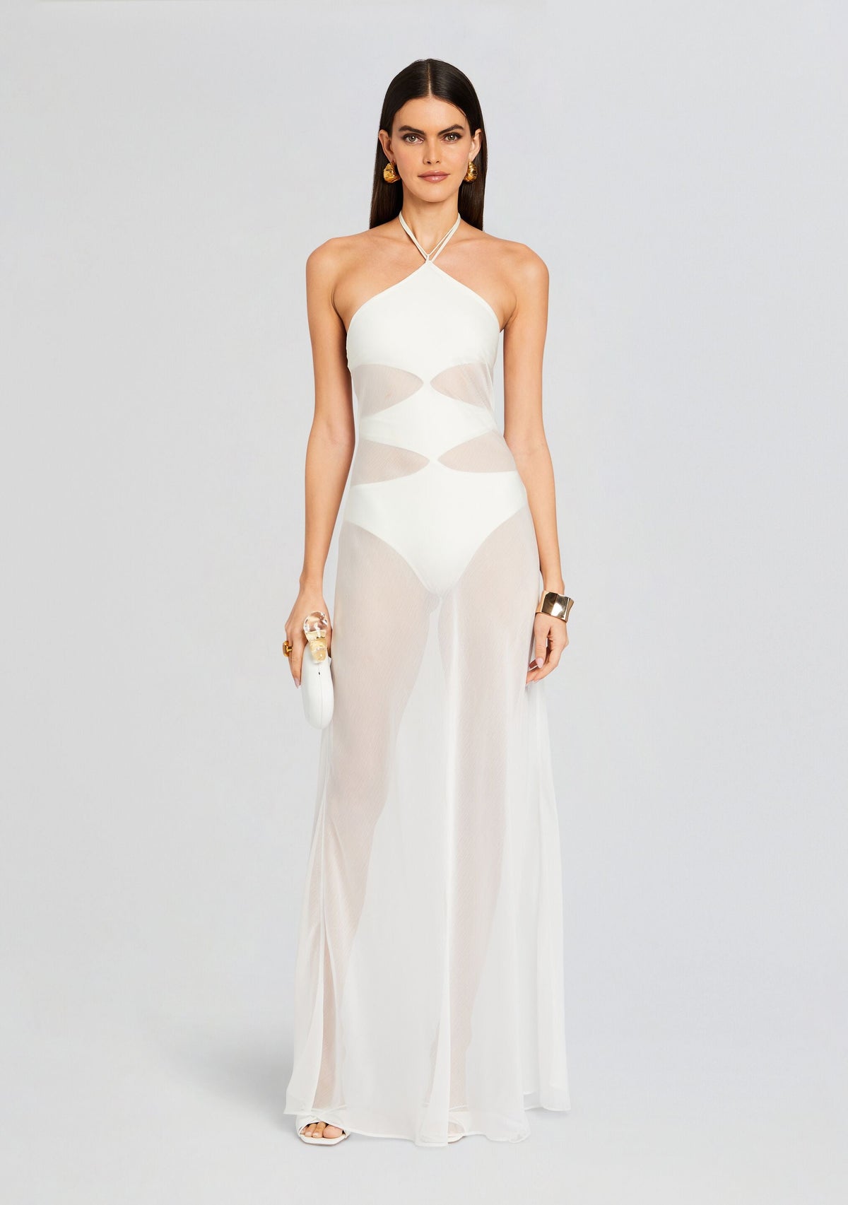 Morgan One Piece by Shani Shemer in Cream, product image 2