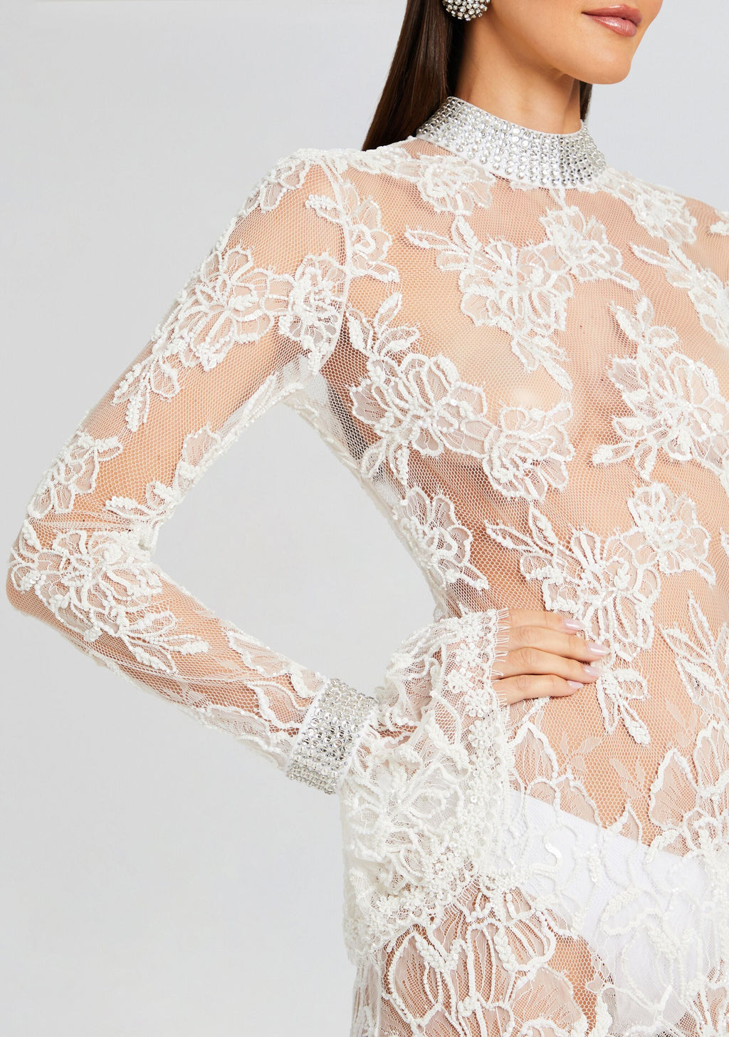 Rosie Dress by retrofête in White, product image 2