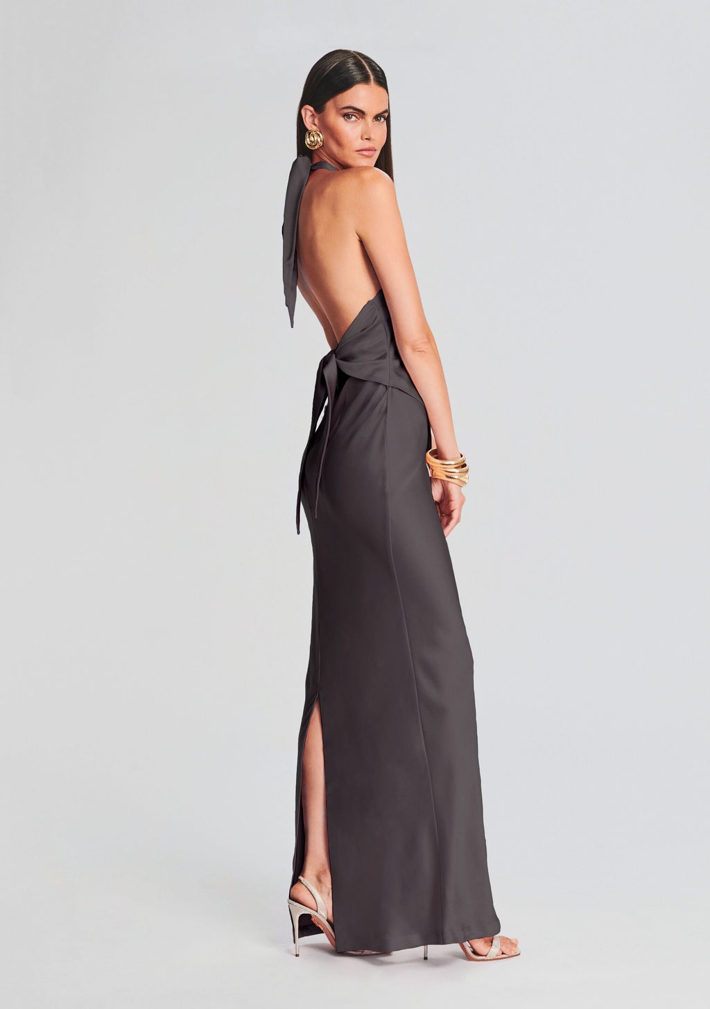 Ester Dress by retrofête in Charcoal, product image 2
