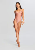 Gaia One Piece by Shani Shemer in Coffee Cream, product image 1