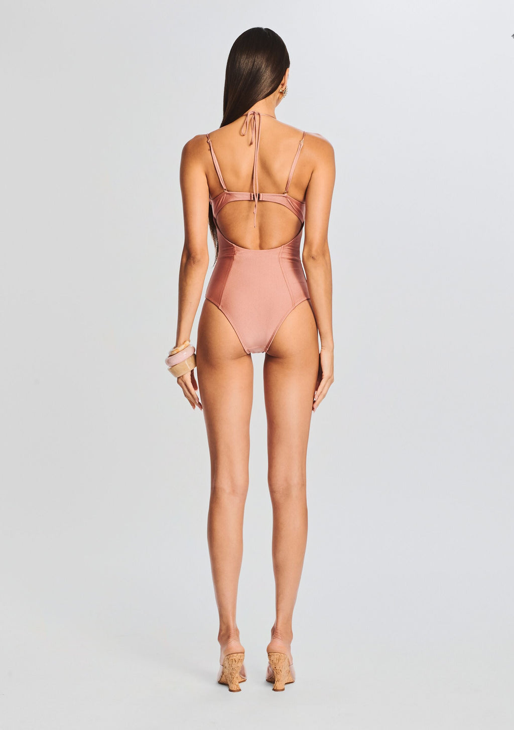 Gaia One Piece by Shani Shemer in Coffee Cream, product image 4