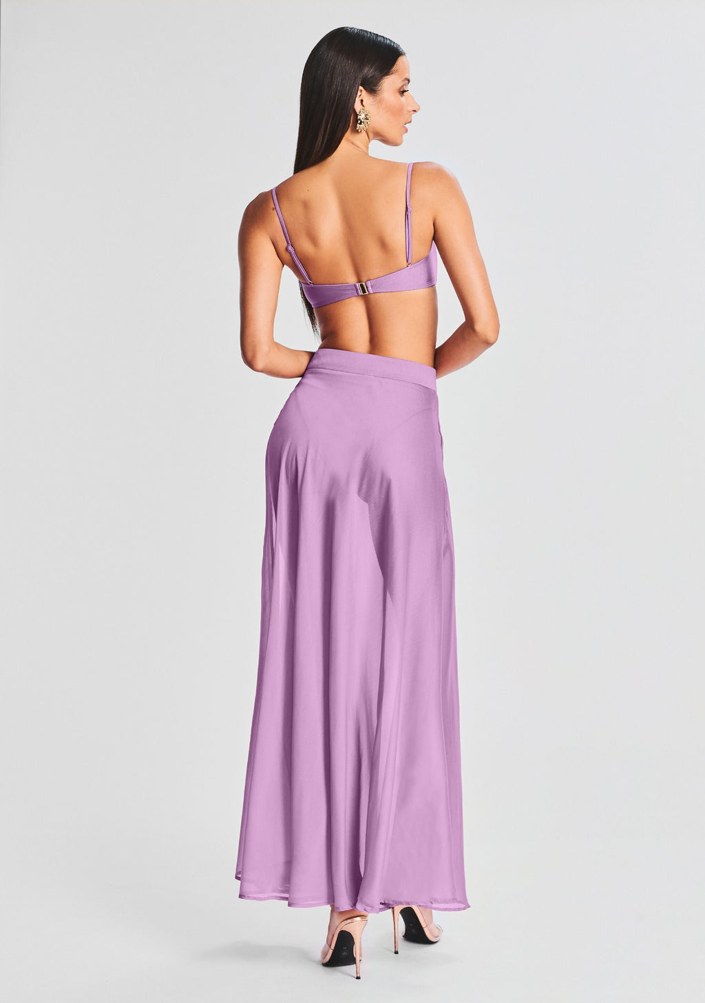 Karen Bikini Top by Shani Shemer in Lilac Purple, product image 4