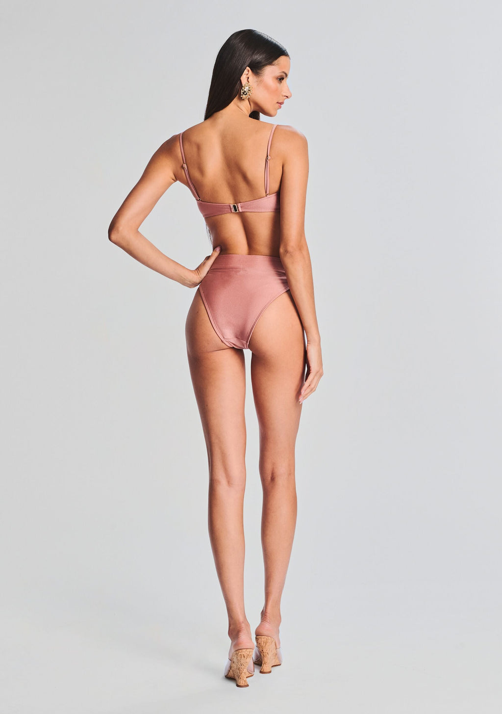 Karen Bikini Top by Shani Shemer in Coffee Cream, product image 4