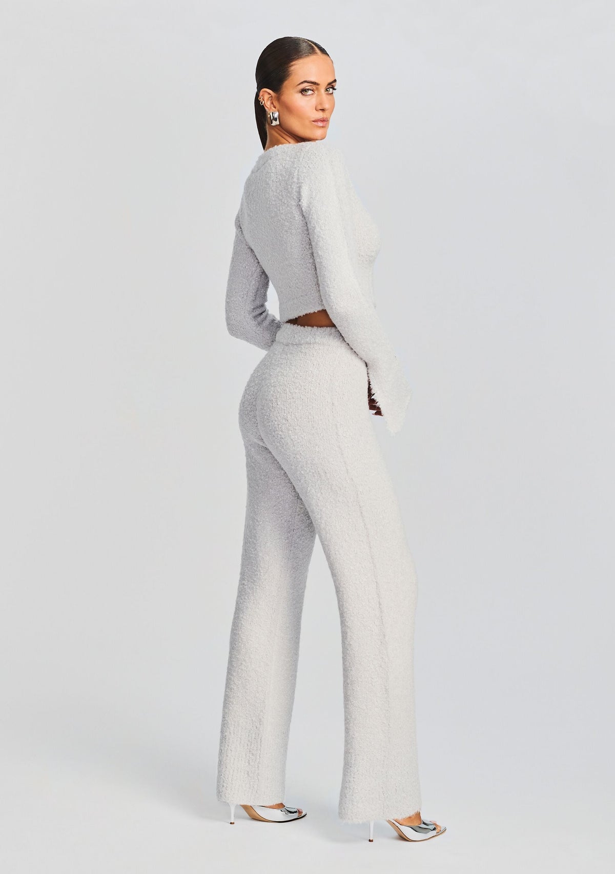 Bora Cardigan by SEROYA in Silver, product image 4
