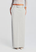 Maeve Maxi Skirt by SEROYA in Silver, product image 1