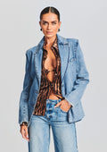 Hollis Blazer by SEROYA in River, product image 1