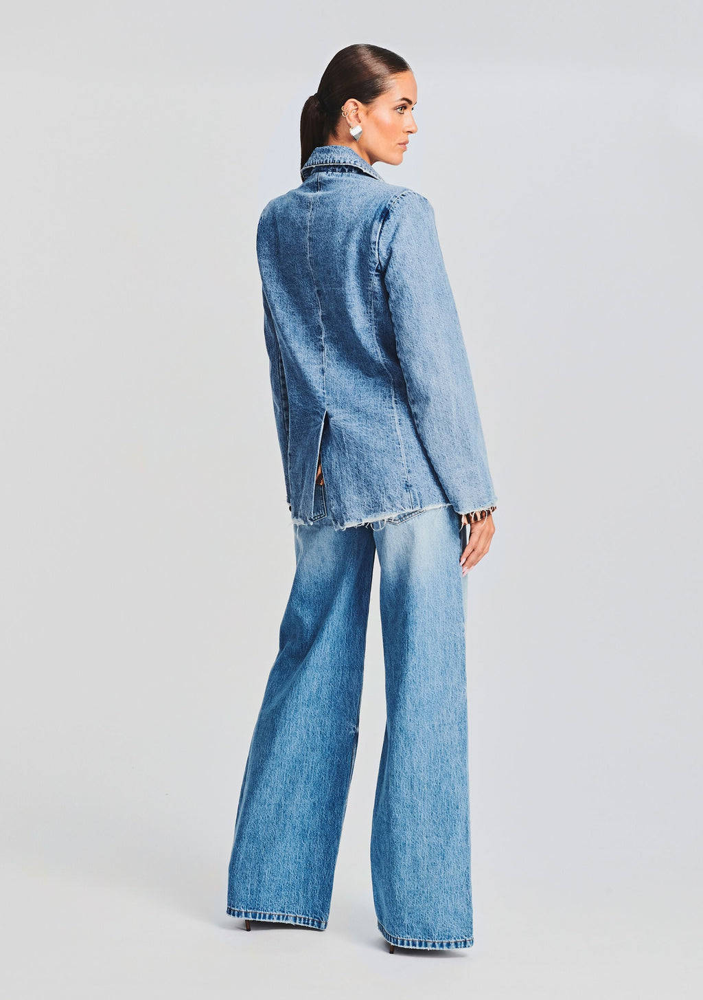 Hollis Blazer by SEROYA in River, product image 4