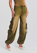 Peggy Cargo by SEROYA in Vintage Army Green, product image 1