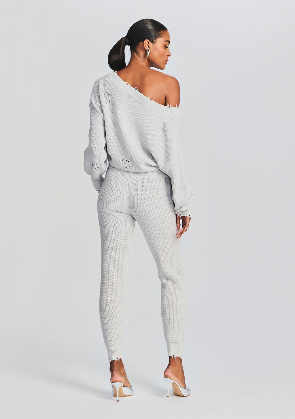 Ida Jogger by SEROYA in Silver, product image 4