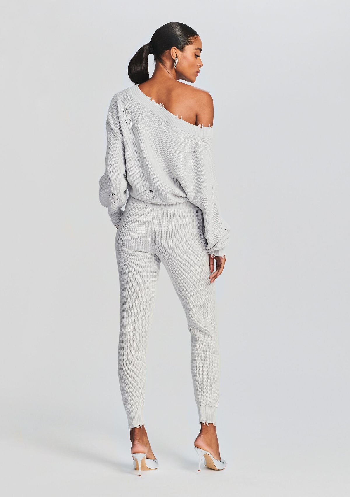 Ida Jogger by SEROYA in Silver, product image 4