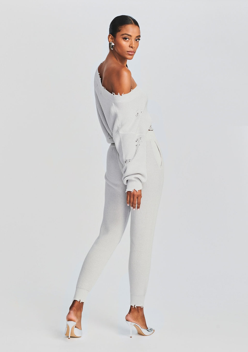 Ida Jogger by SEROYA in Silver, product image 5