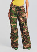 Jane Cargo Pant by SEROYA in Washed Camo, product image 1