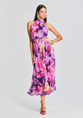 Anay Midi Dress by Hemant & Nandita in Multi, product image 1