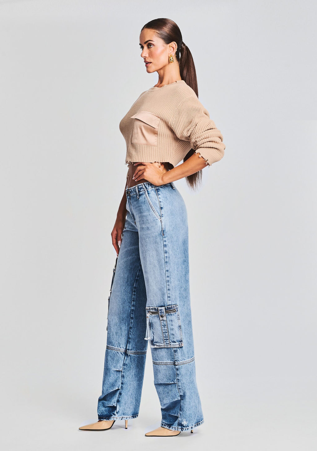 Callum Denim Pant by retrofête in Alani, product image 3