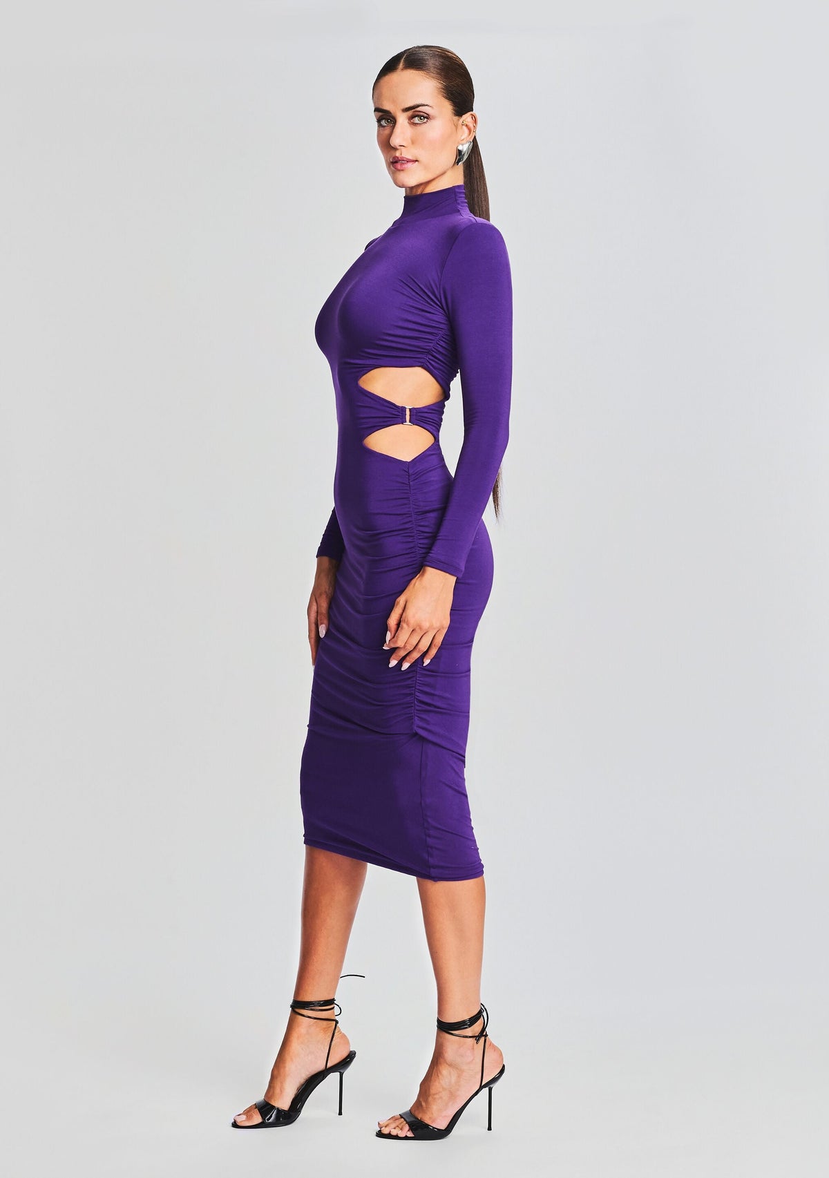 Chroma Dress by SEROYA in Violet, product image 3