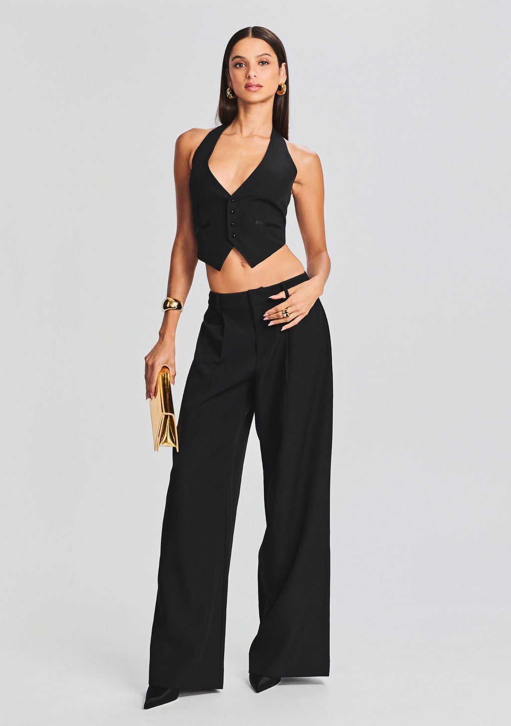Antonia Pant by retrofête in Black, product image 2