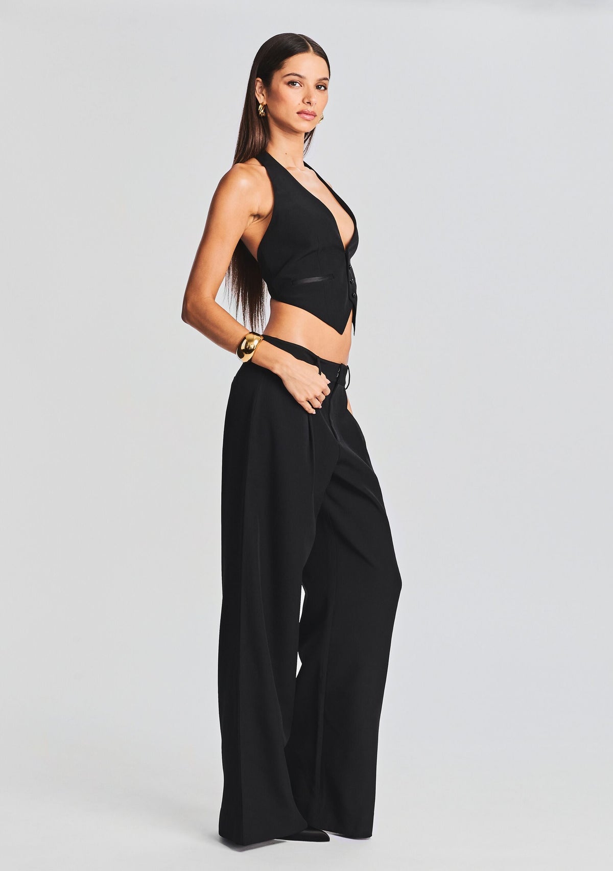 Antonia Pant by retrofête in Black, product image 3