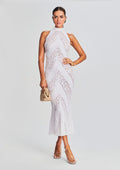 Kivah Long Dress by Charo Ruiz in White Sa Punta, product image 1