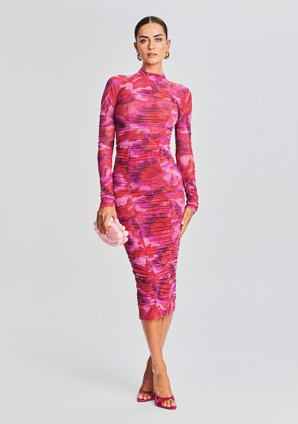Mabel Long Dress by Rococo Sand in Pink, product image 1