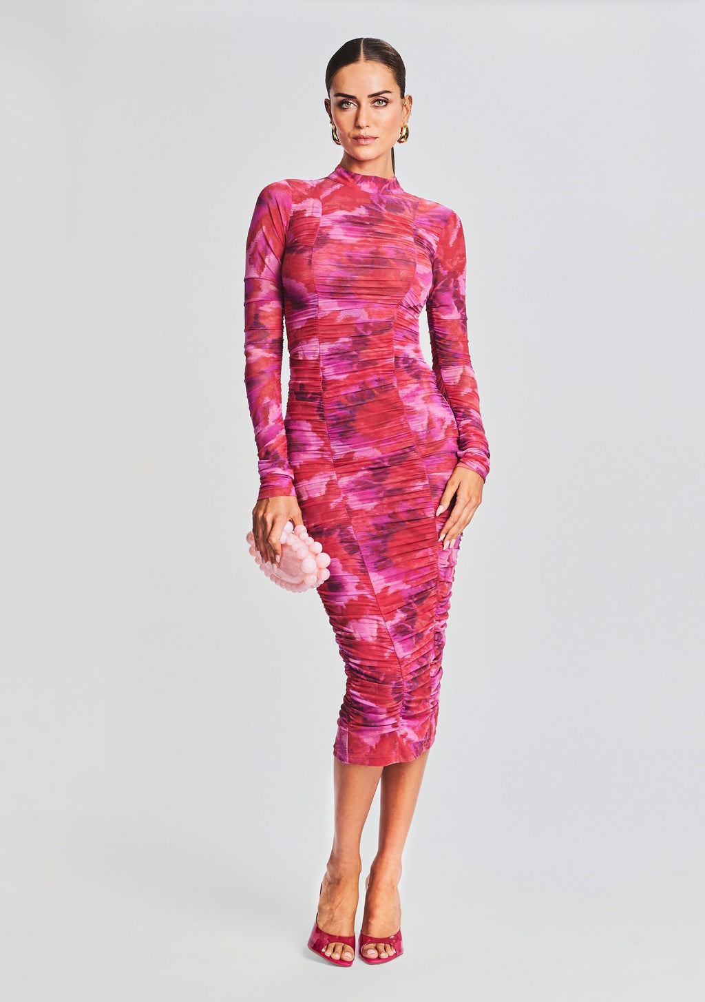 Mabel Long Dress by Rococo Sand in Pink, product image 5