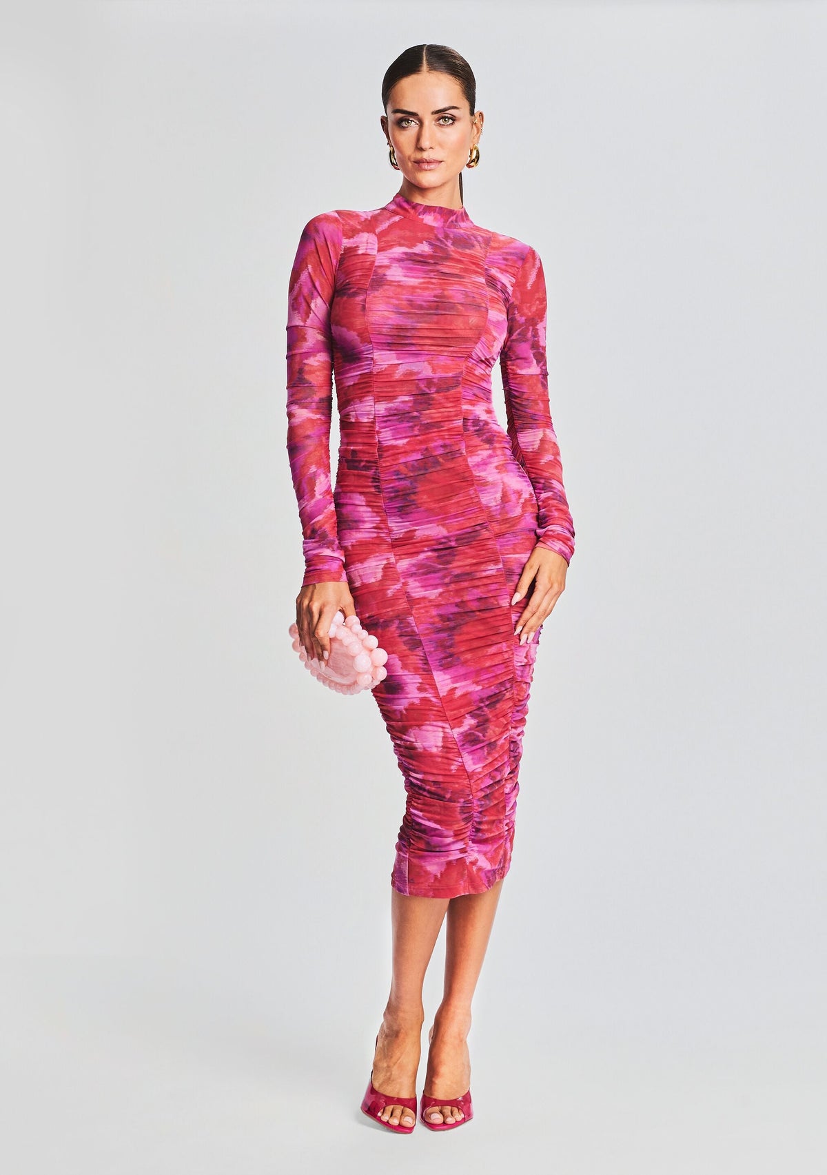 Mabel Long Dress by Rococo Sand in Pink, product image 5