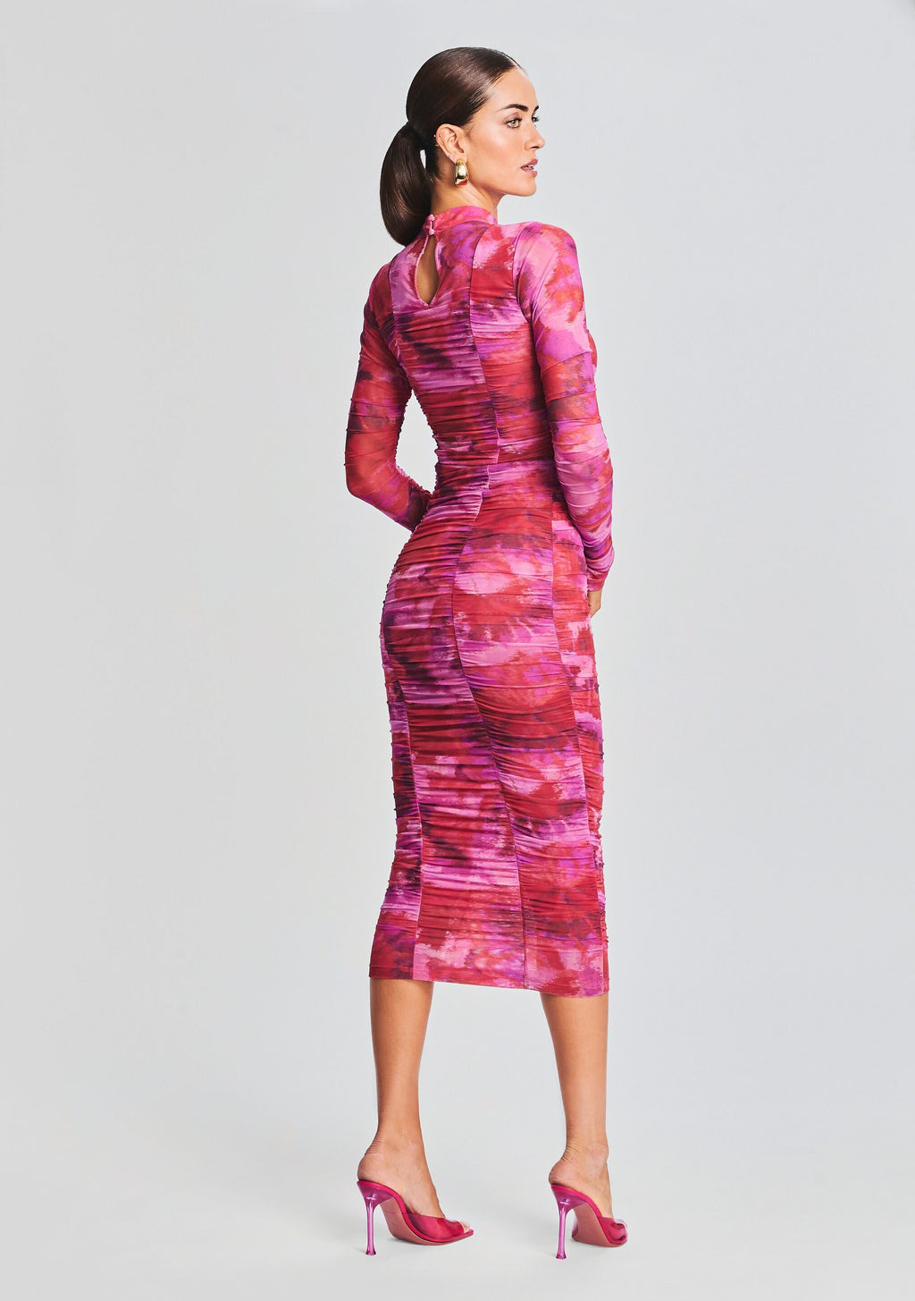 Mabel Long Dress by Rococo Sand in Pink, product image 4