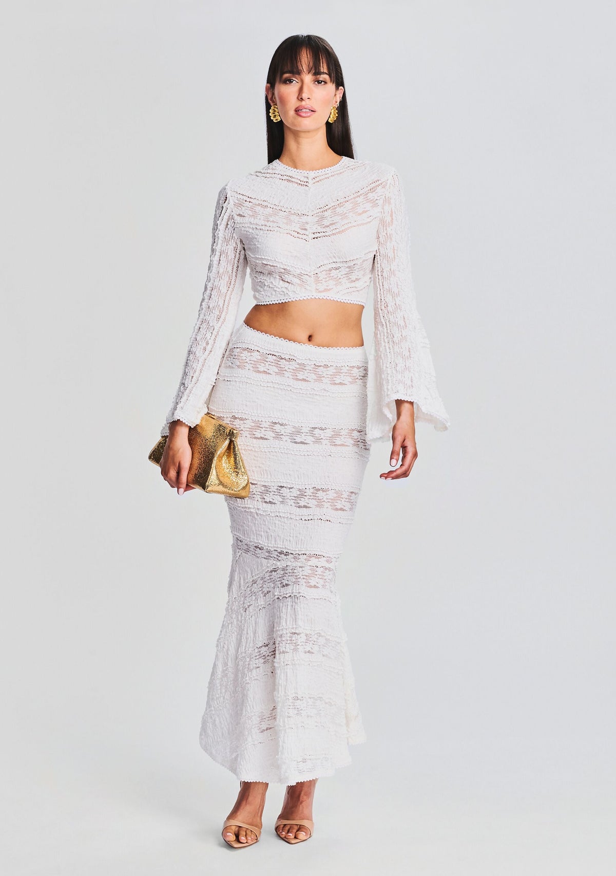 Yam Top by Charo Ruiz in White Sa Punta, product image 2