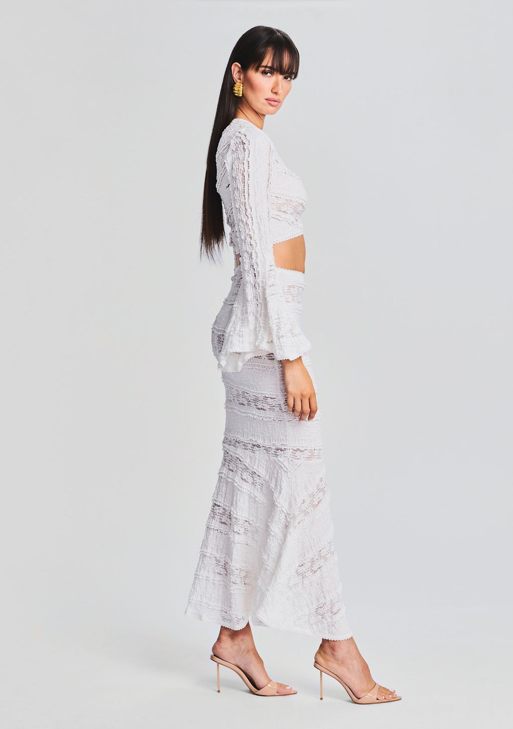 Yam Top by Charo Ruiz in White Sa Punta, product image 3