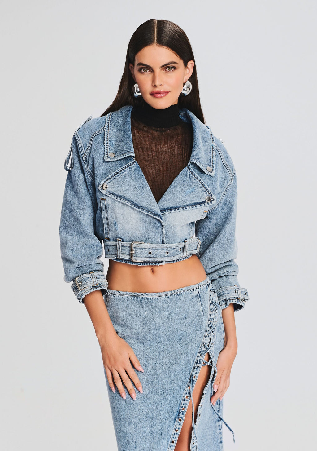 Joslyn Denim Jacket by retrofête in Alani, product image 1