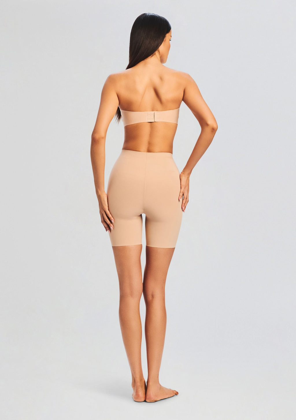 Butter Soft-Support Strapless Bandeau by Commando in Beige, product image 3