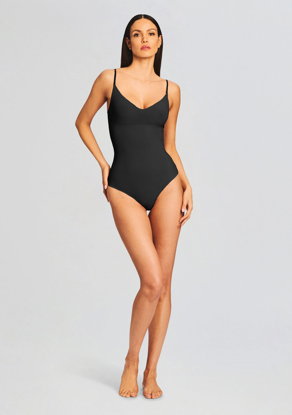 Classic Control Bodysuit by Commando in Black, product image 2